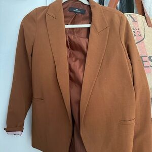 Brown blazer
